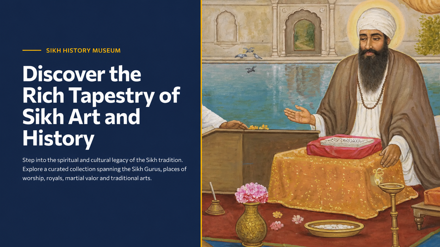 Discover Sikh art and history