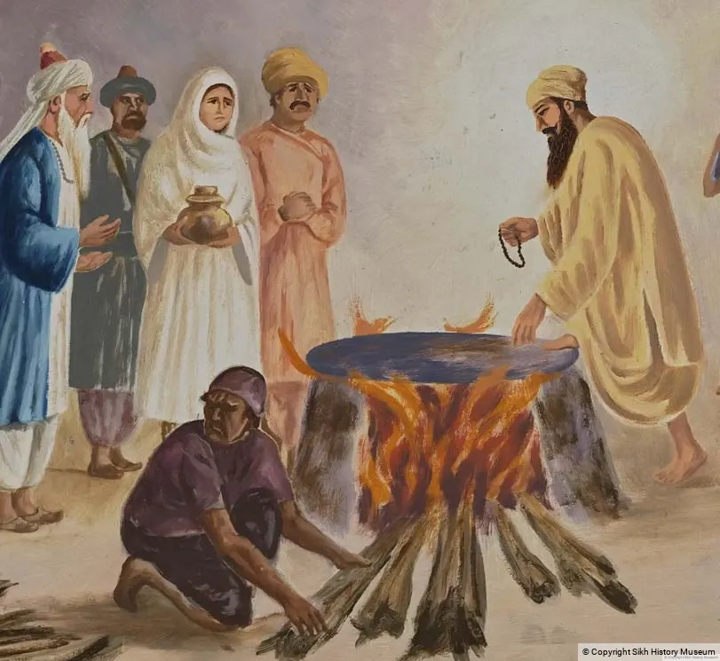 Martyrdom of Guru Arjun